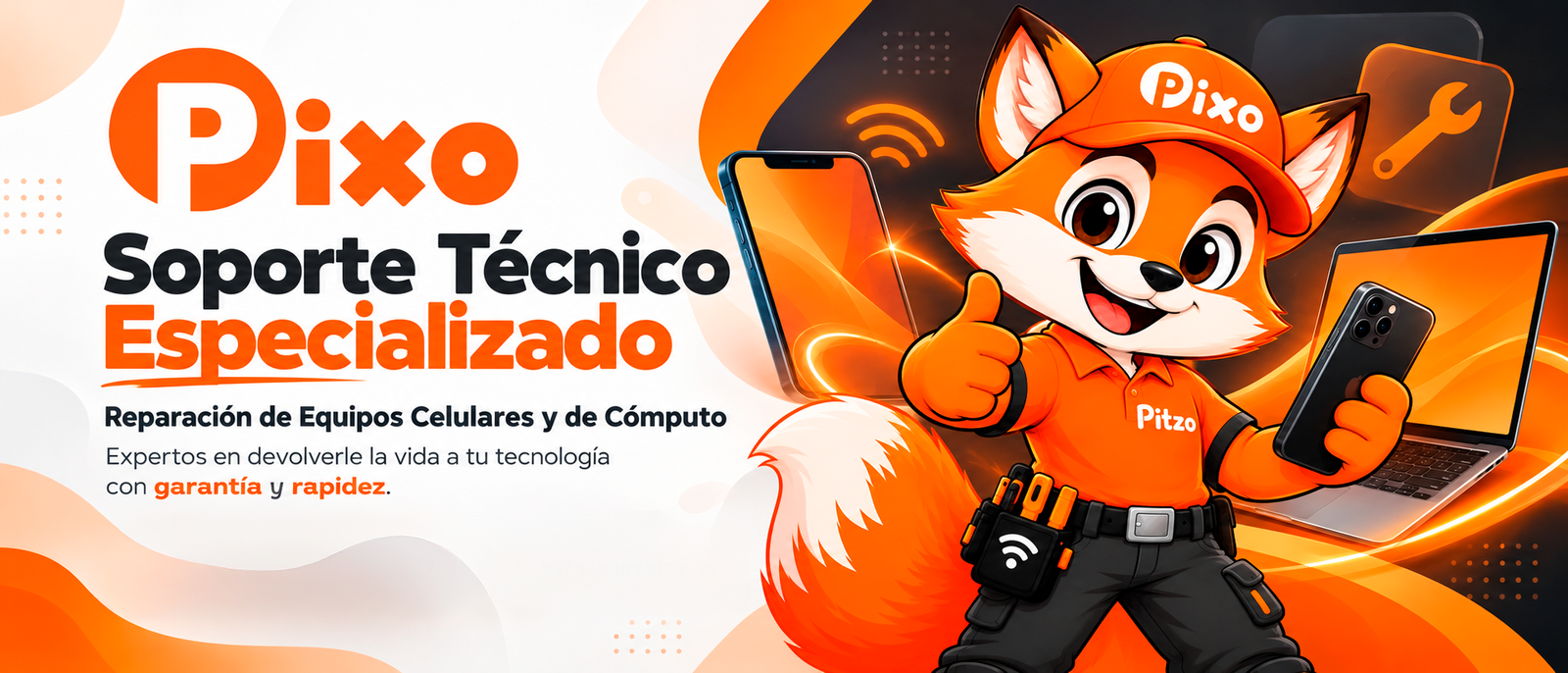 Pixo MX - Soporte técnico especializado en reparación de celulares y computadoras